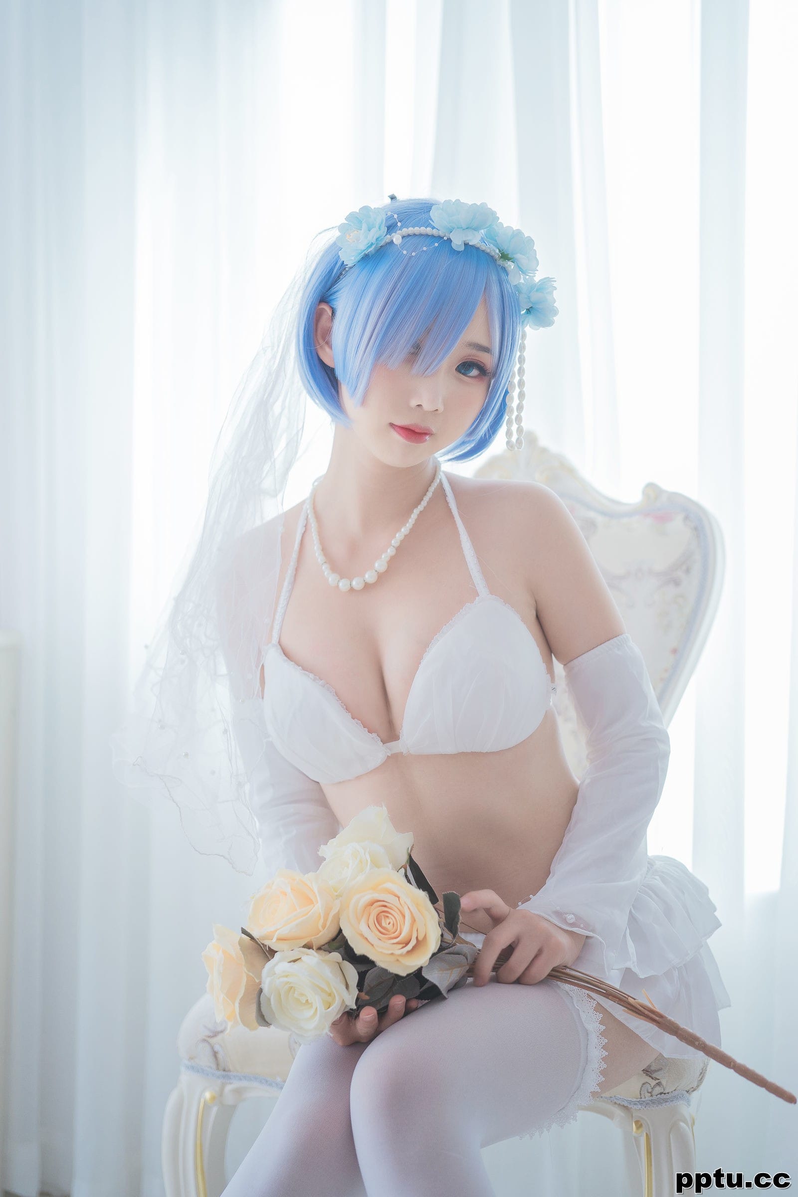 面饼仙儿《花嫁蕾姆》 [福利COSPLAY] 写真集