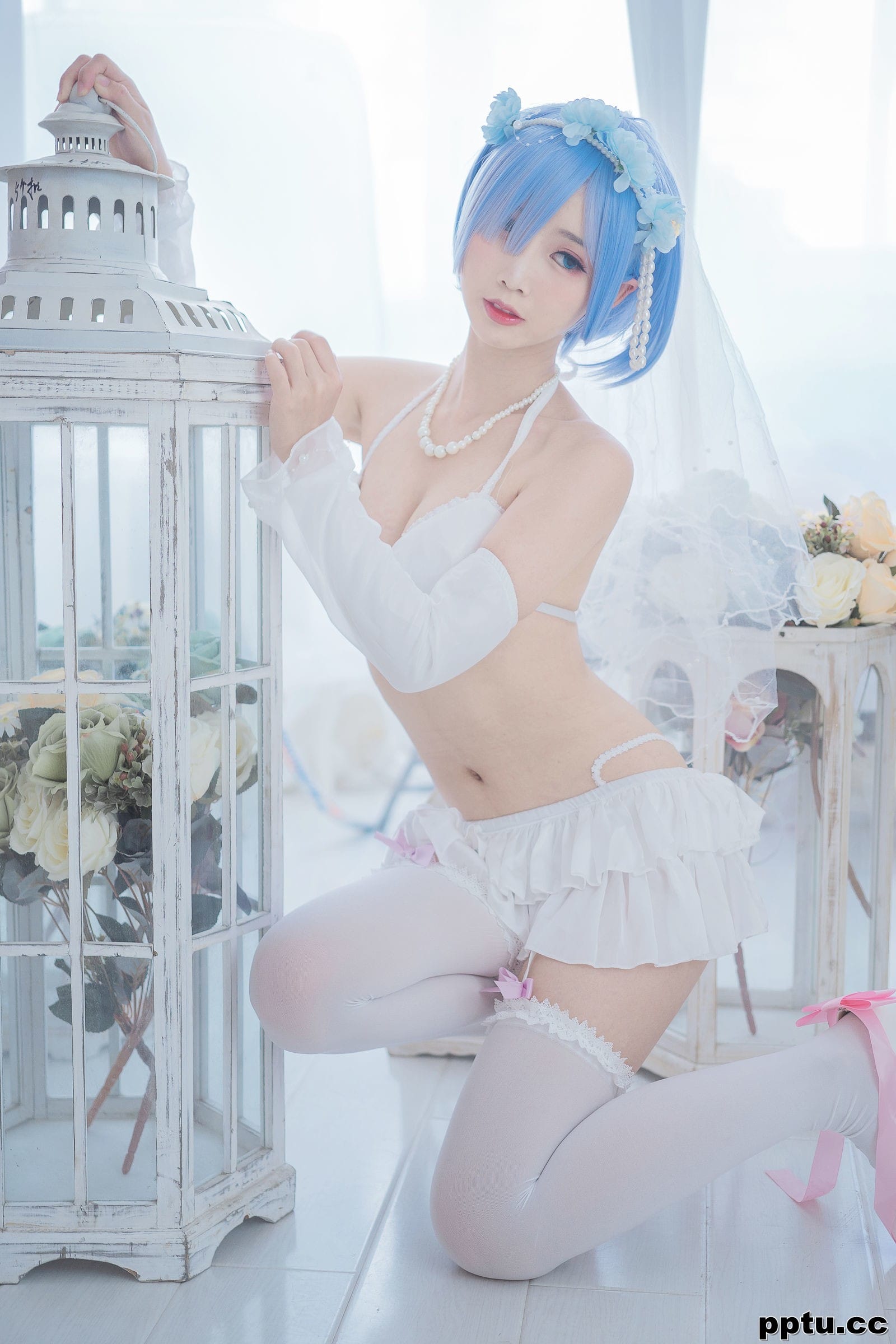 面饼仙儿《花嫁蕾姆》 [福利COSPLAY] 写真集
