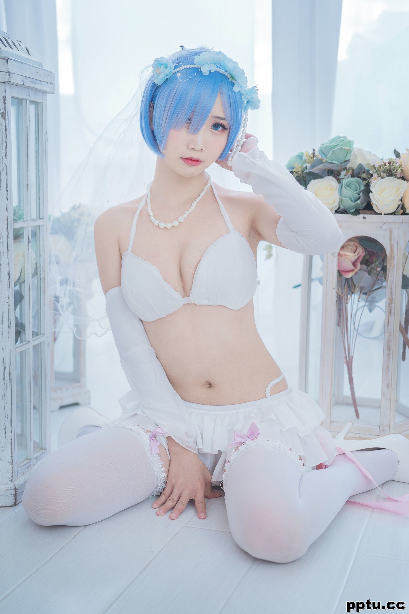 面饼仙儿《花嫁蕾姆》 [福利COSPLAY] 写真集