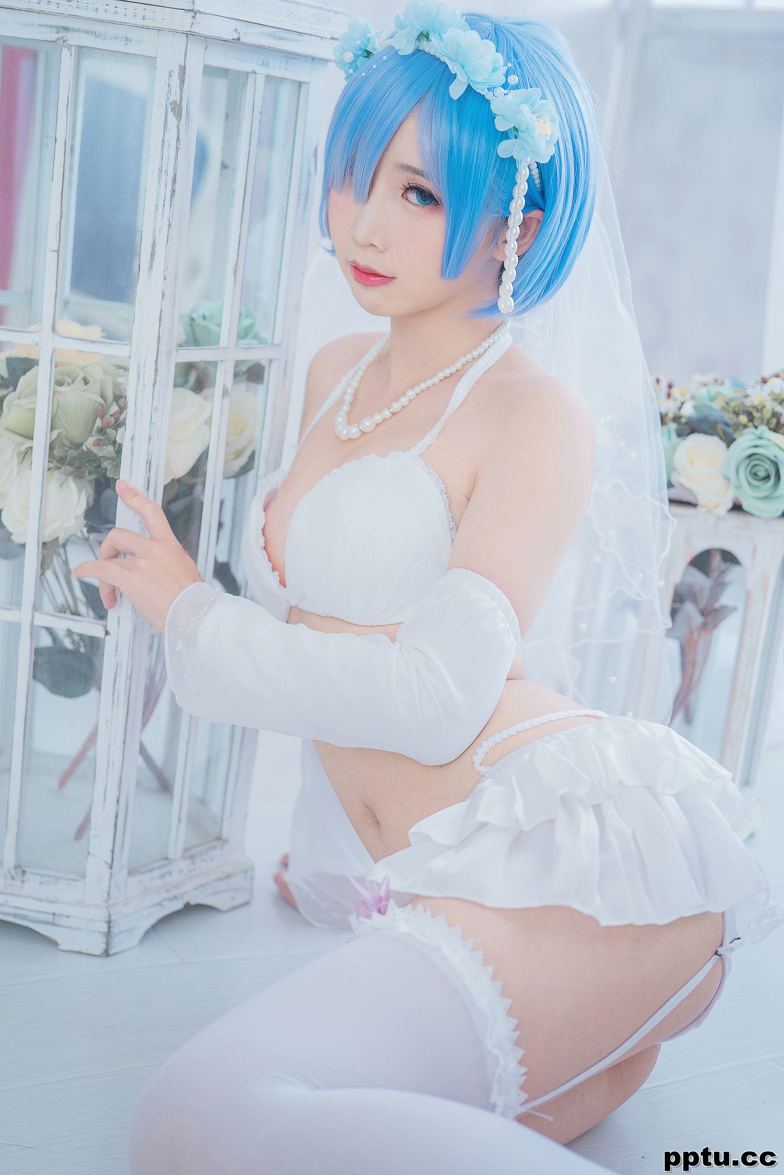 面饼仙儿《花嫁蕾姆》 [福利COSPLAY] 写真集