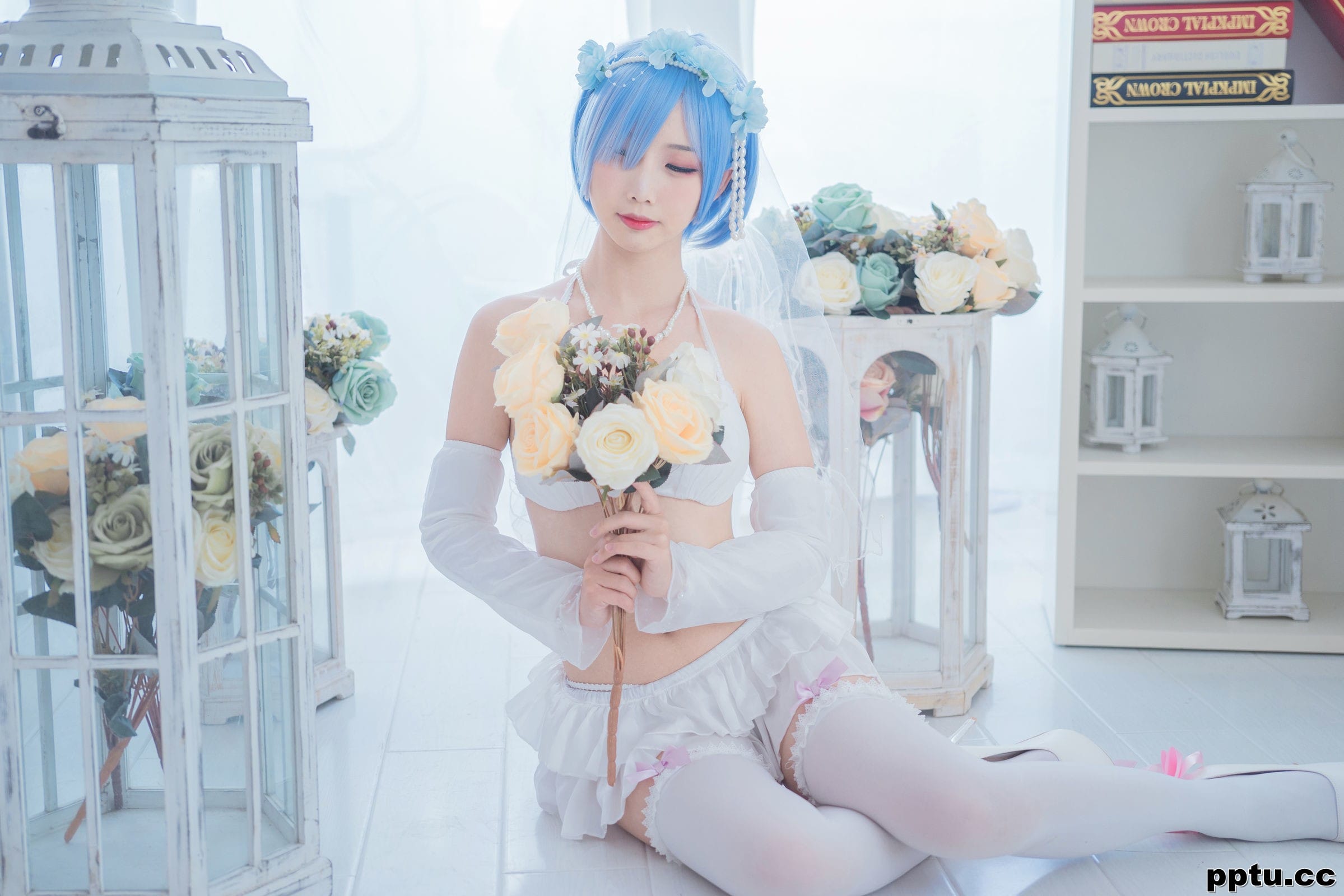 面饼仙儿《花嫁蕾姆》 [福利COSPLAY] 写真集