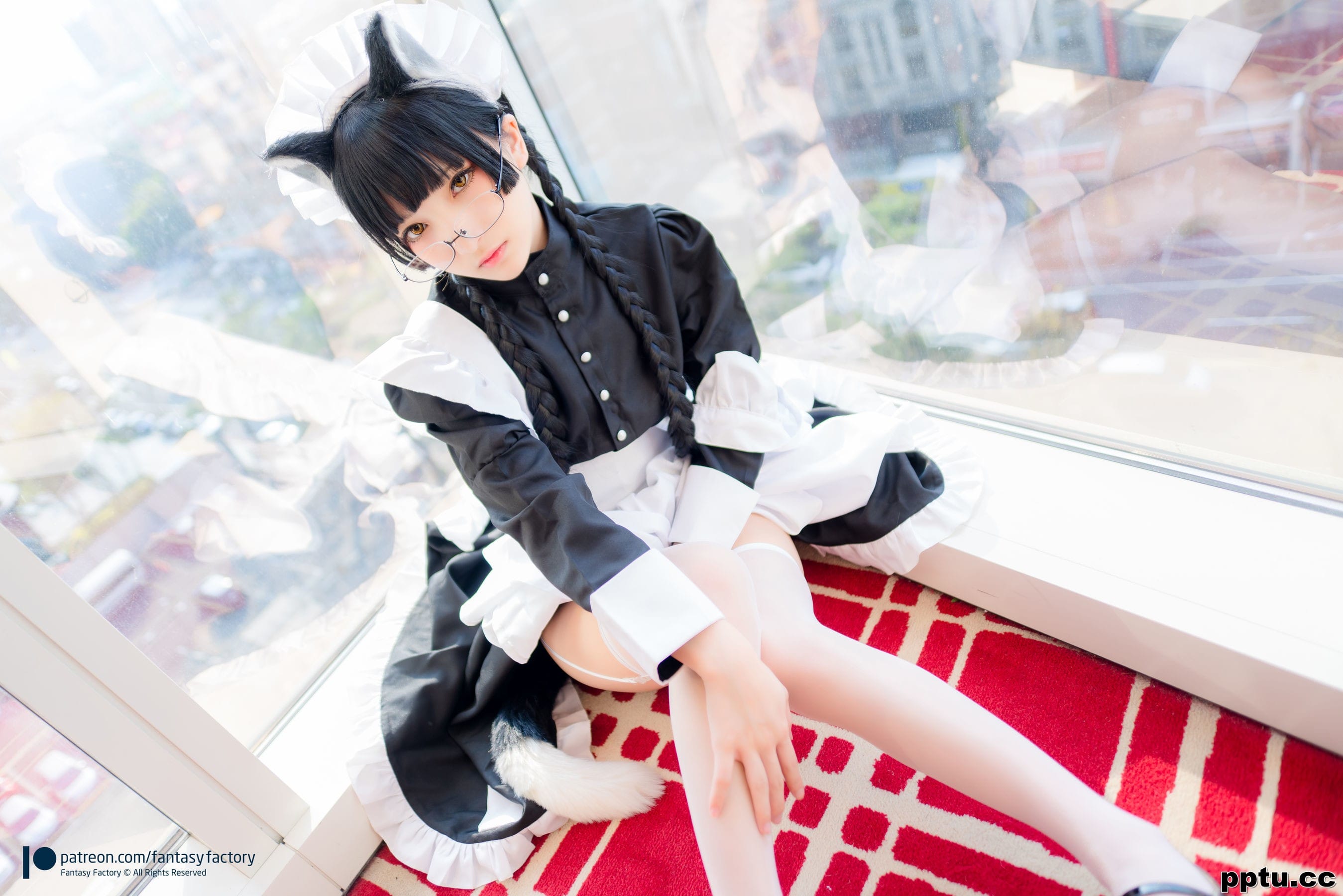 小丁Cosplay《黑猫女仆》 [Fantasy Factory] 写真集