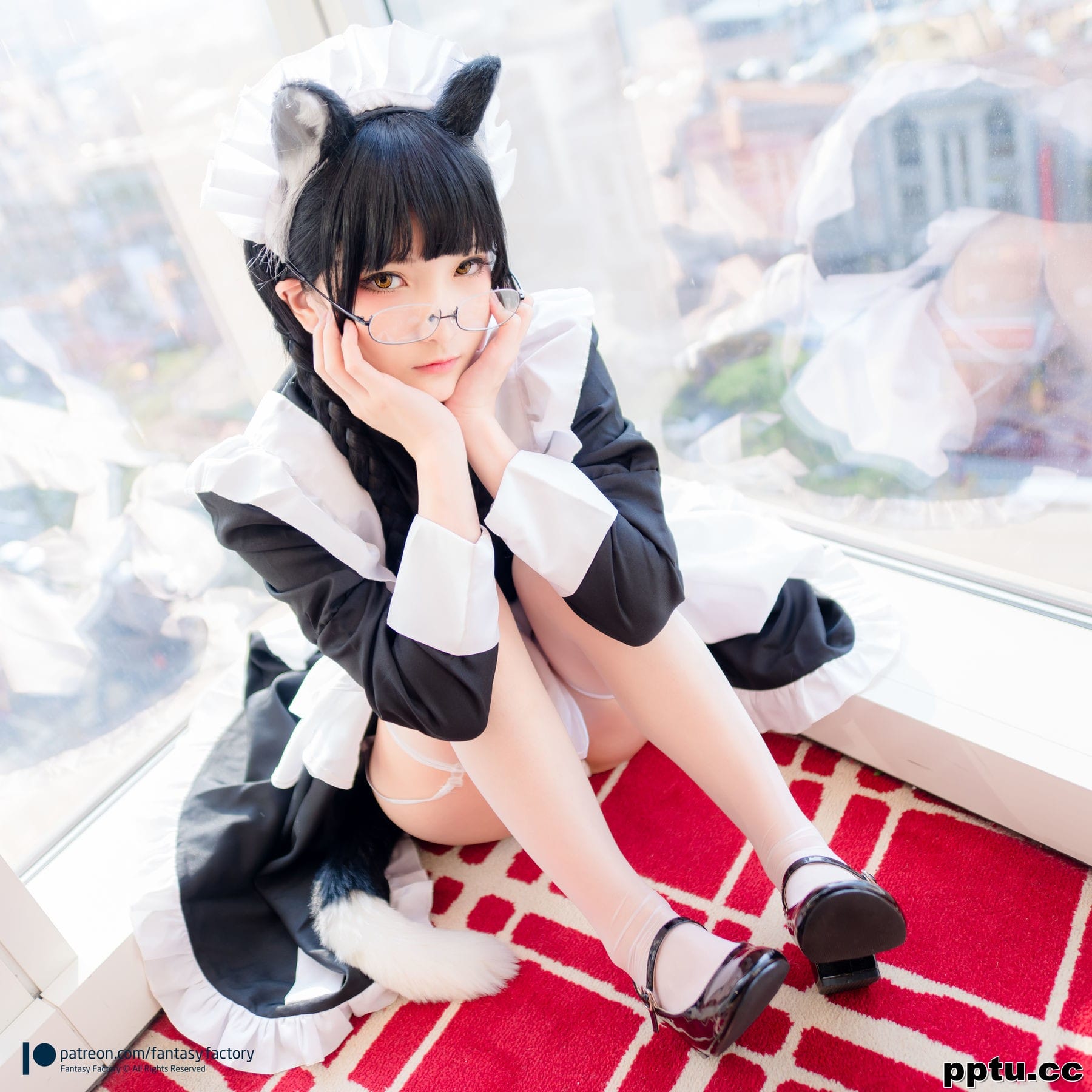 小丁Cosplay《黑猫女仆》 [Fantasy Factory] 写真集