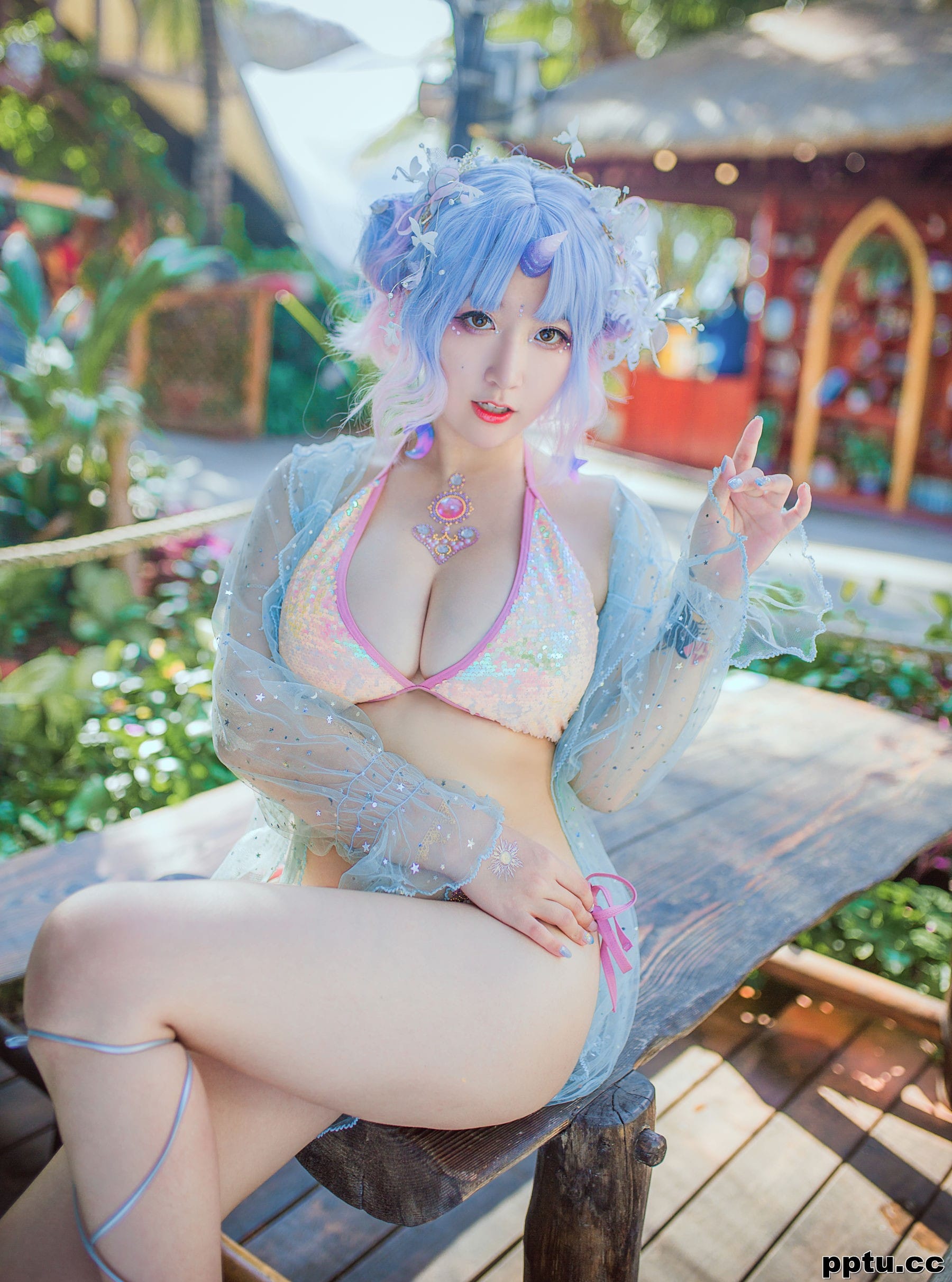 巨乳猫九酱Sakura《兽の物语》 [萝莉COS] 写真集