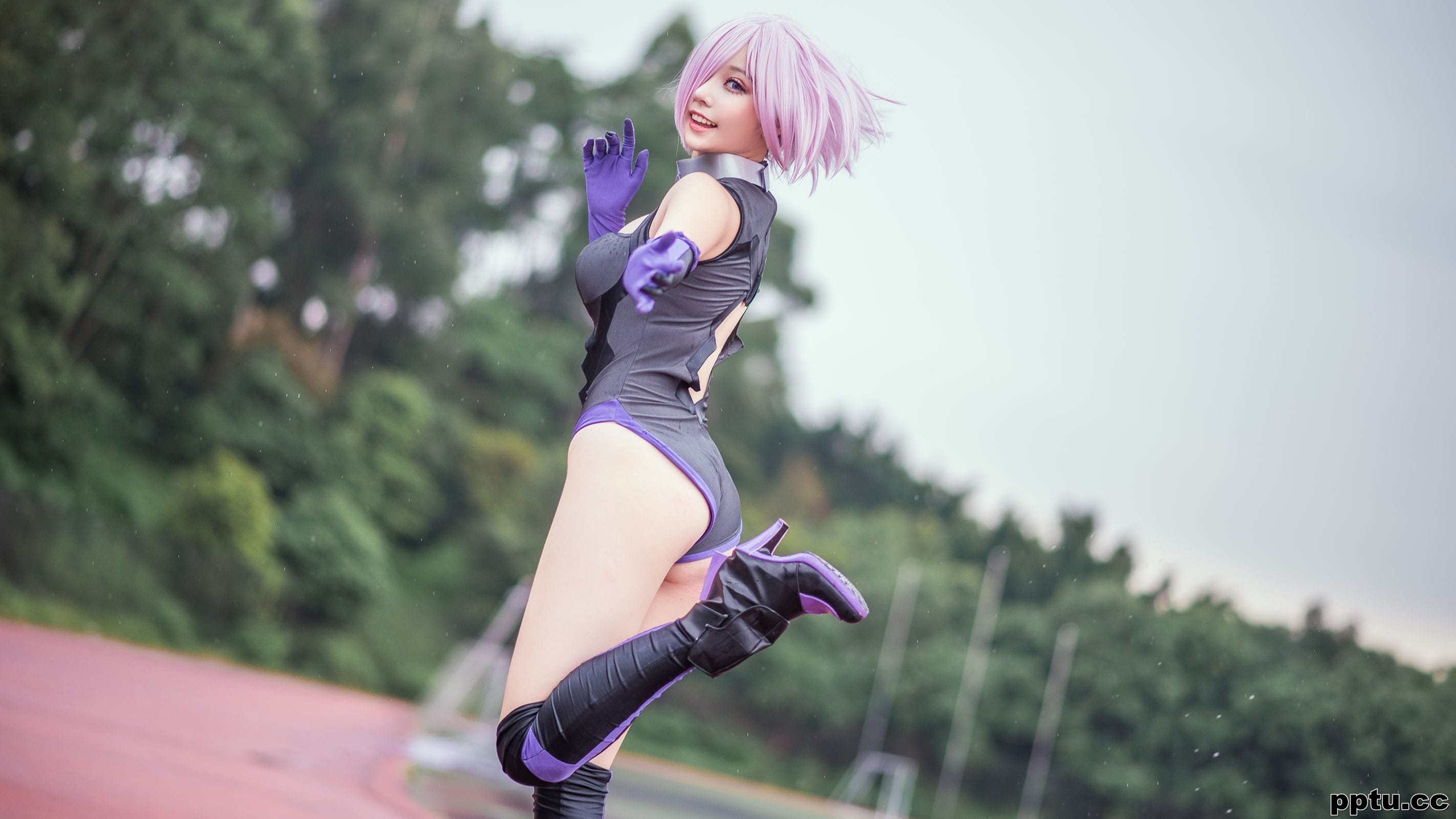 萌妹菌烨tako《玛修个人训练》 [萝莉COS] 写真集