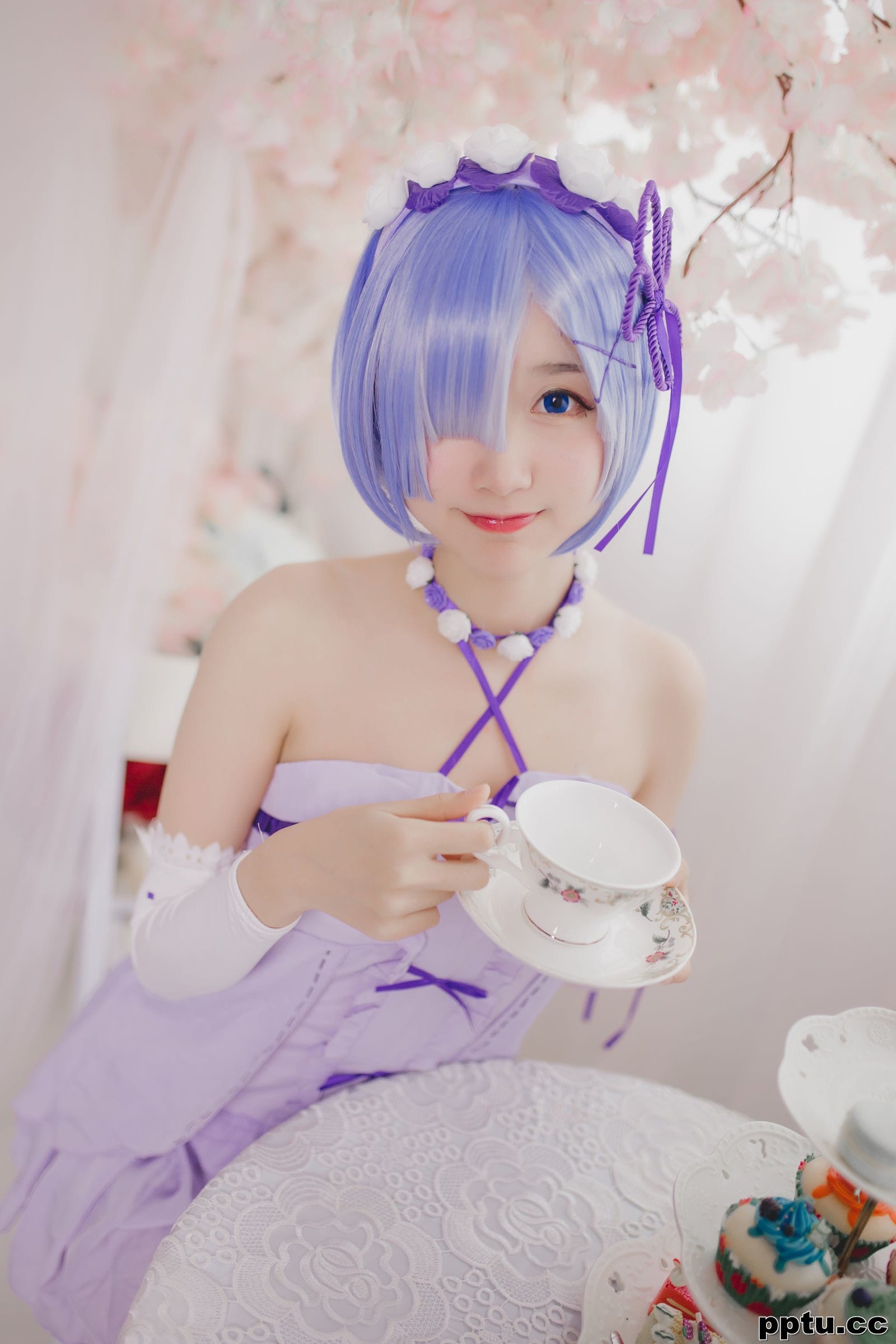 木绵绵OwO《雷姆生日》 [COSER美女] 写真集-皮皮兔动漫