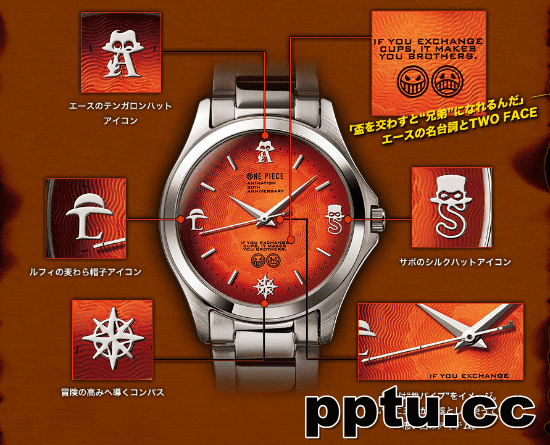 《海贼王》限定腕表