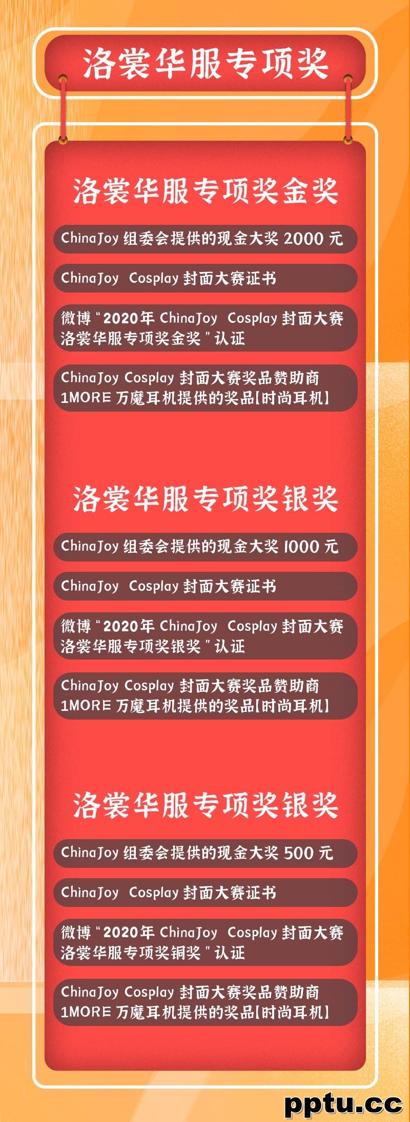 他来了！带着 ChinaJoy Cosplay封面大赛奖品来了！