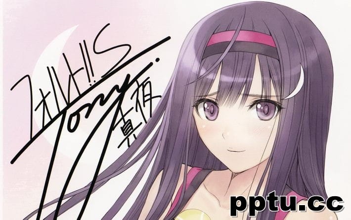 成人动漫运动美女露条纹内裤性感桌面壁纸