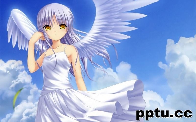 天使动漫美女立华奏清纯可爱女孩二次元高清桌面壁纸-皮皮兔动漫