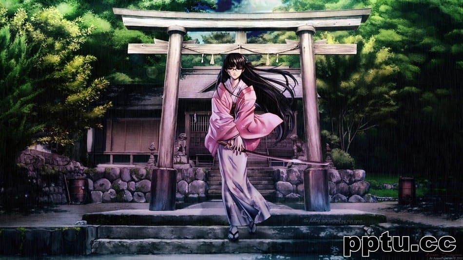 黑礁霸气女杀手危险系美女动漫人物壁纸图片