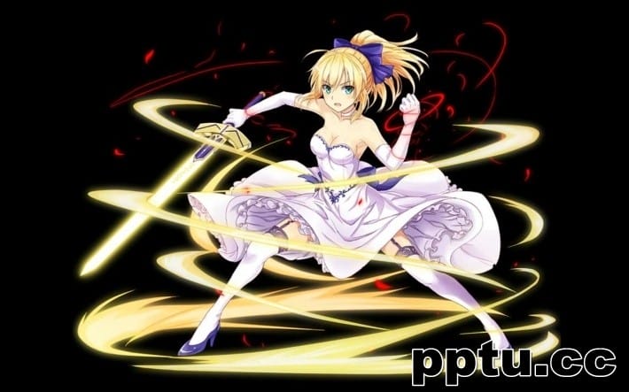 文字冒险游戏fate系列动漫美女高清同人壁纸写真