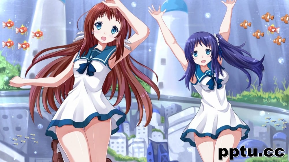 动漫制服美少女小姐姐可爱清纯动人吸晴养眼高清壁纸-皮皮兔动漫