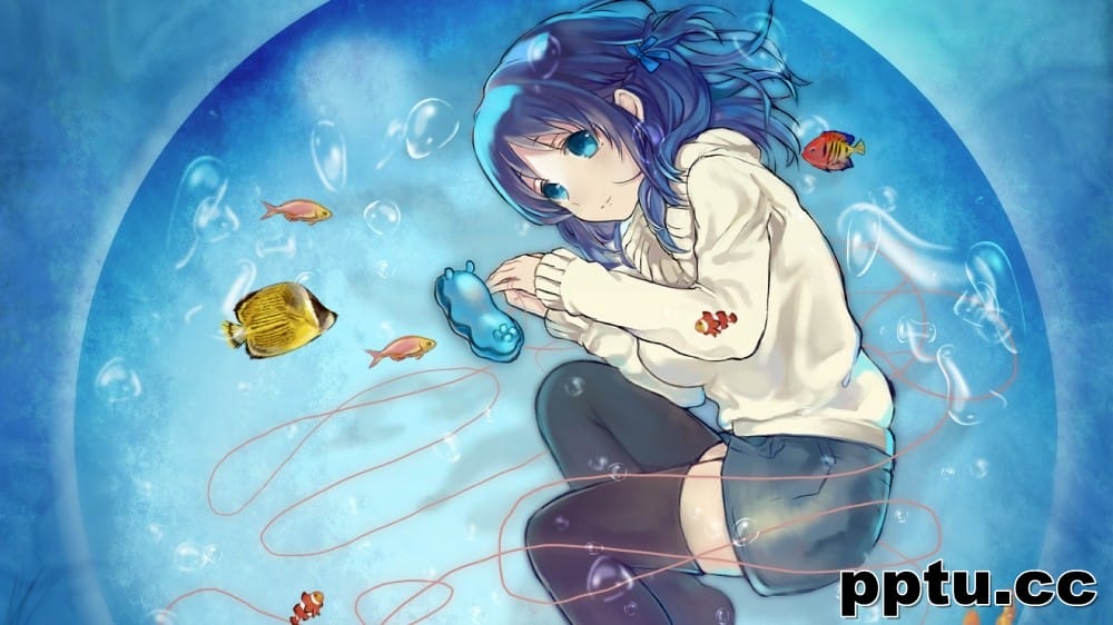 动漫制服美少女小姐姐可爱清纯动人吸晴养眼高清壁纸