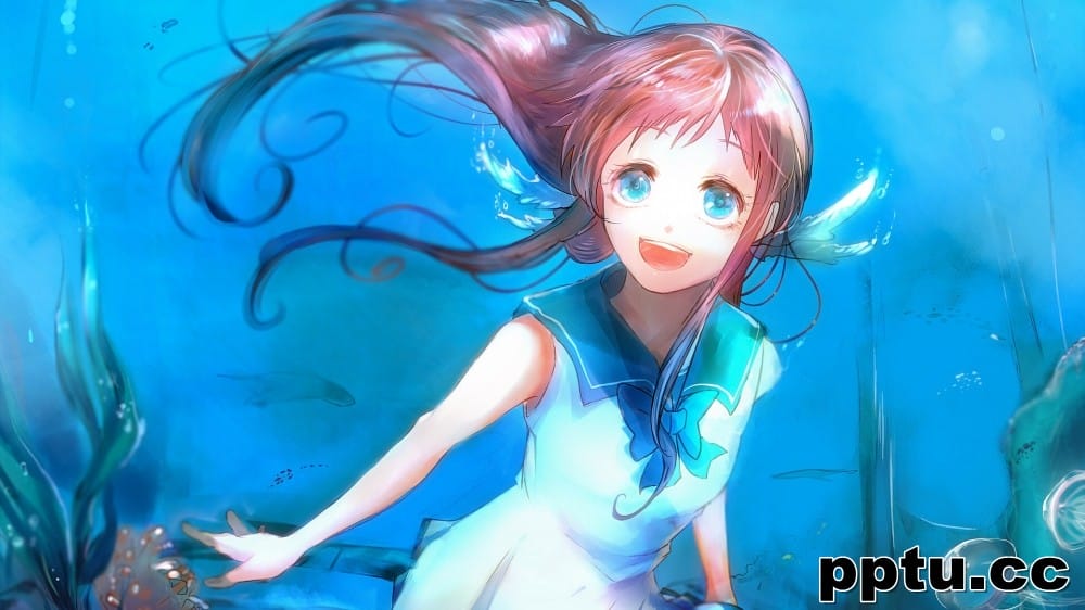 动漫制服美少女小姐姐可爱清纯动人吸晴养眼高清壁纸