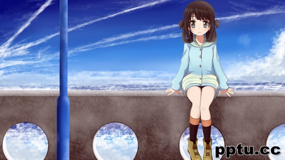 动漫制服美少女小姐姐可爱清纯动人吸晴养眼高清壁纸