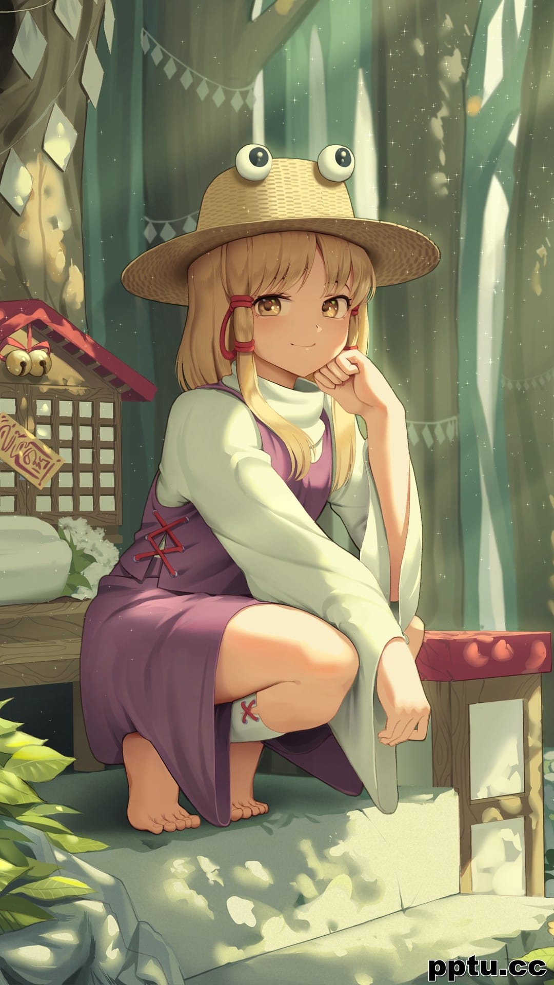 2020性感动漫主题插画手机壁纸