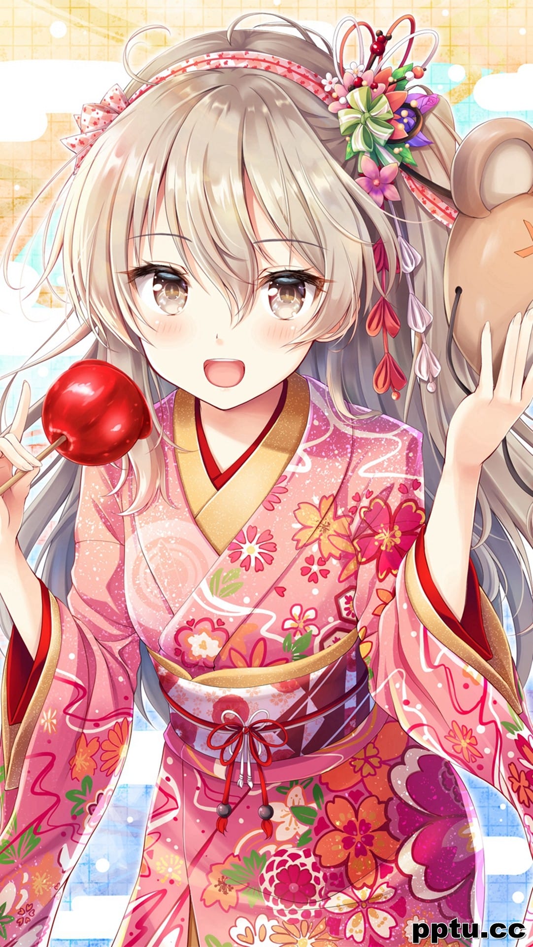 2020性感动漫主题插画手机壁纸