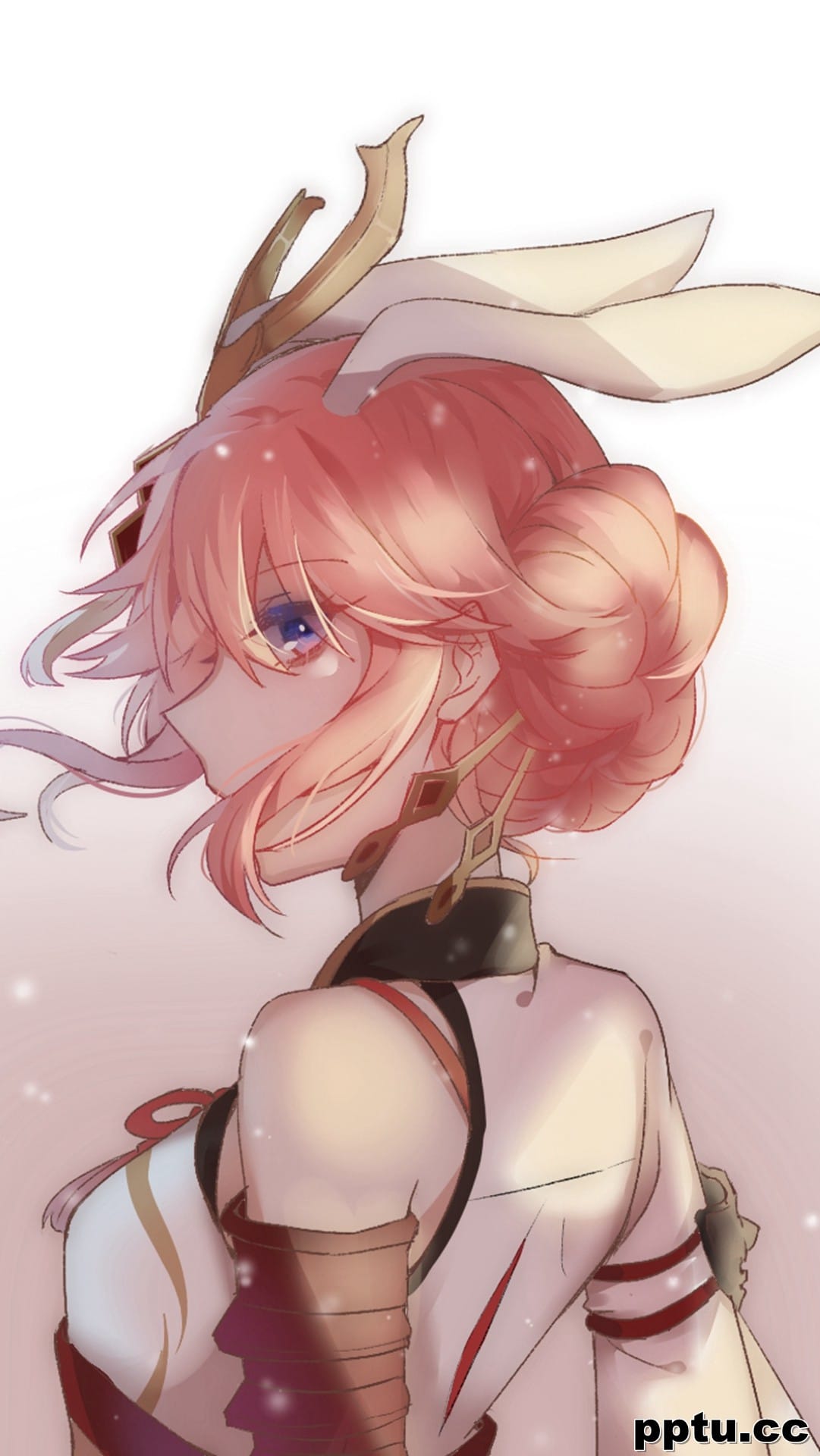 崩坏3八重樱唯美插画手机壁纸-皮皮兔动漫