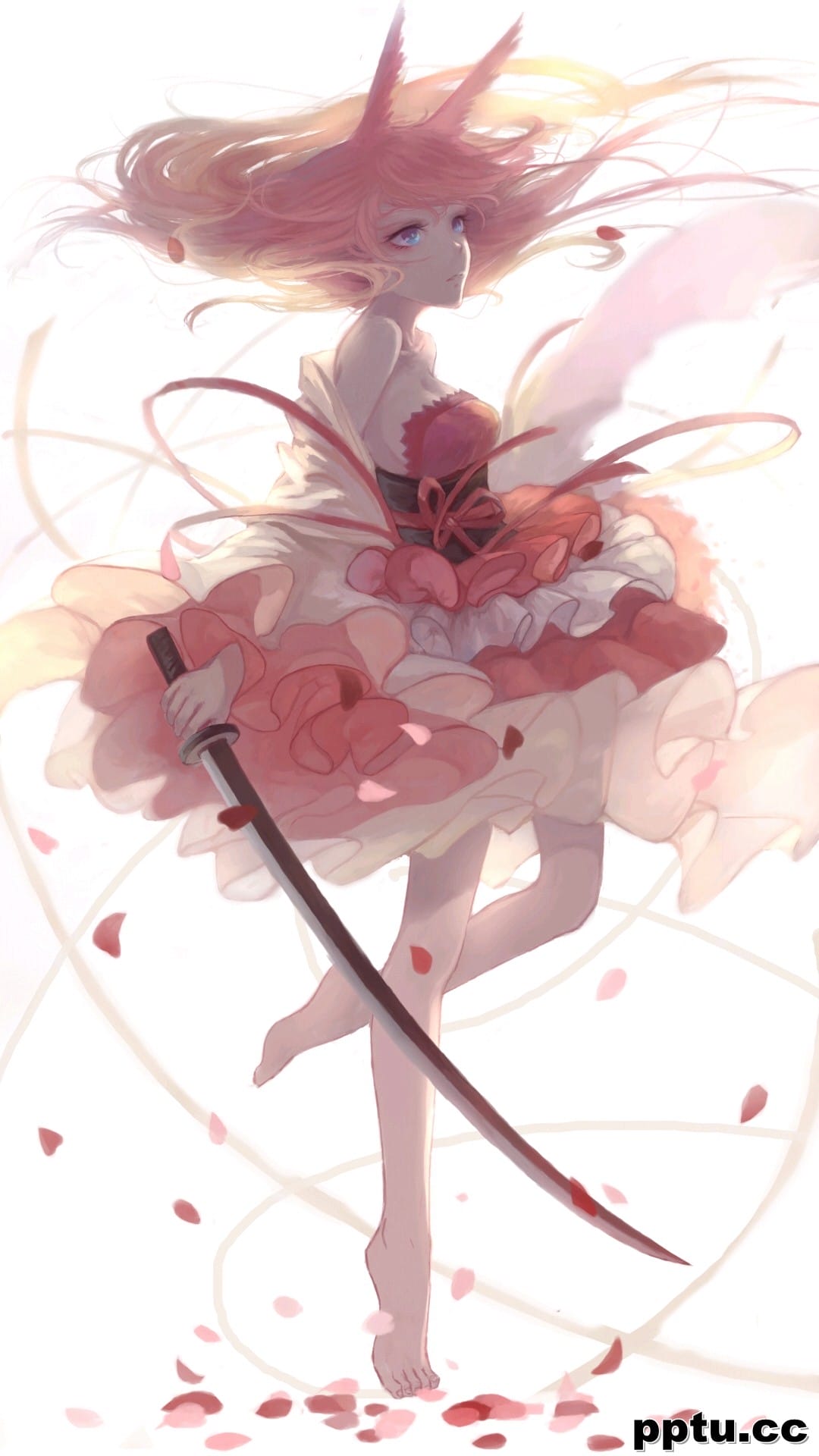 崩坏3八重樱唯美插画手机壁纸