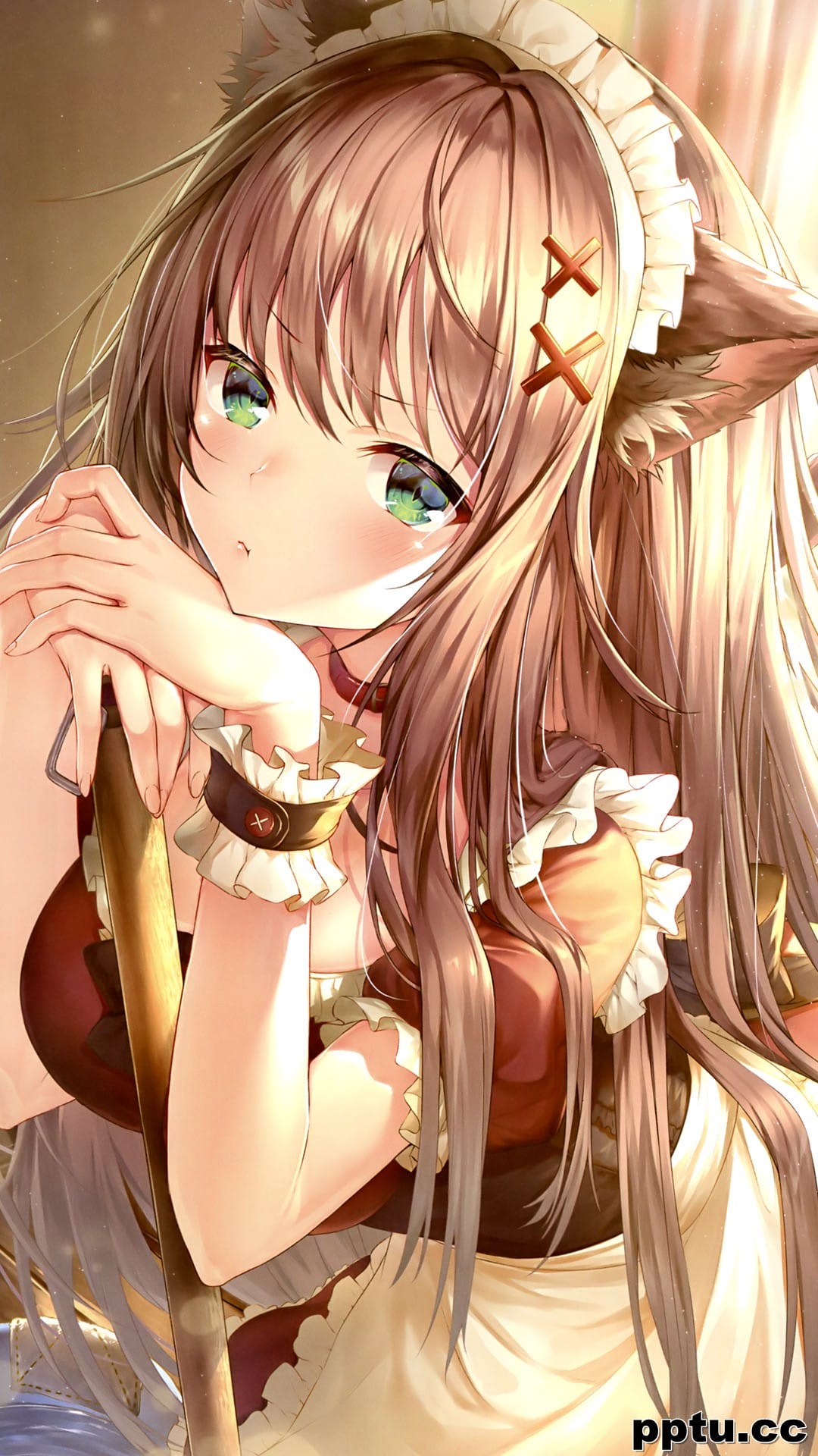 动漫美女原画手机壁纸