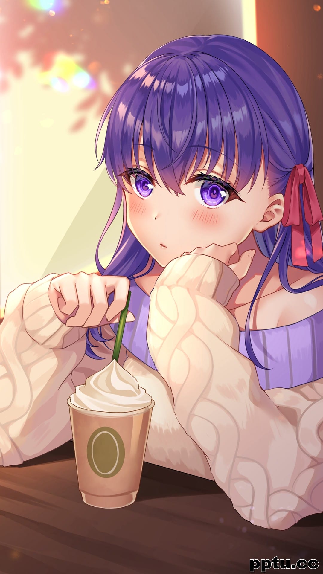 精选动漫美女手机壁纸