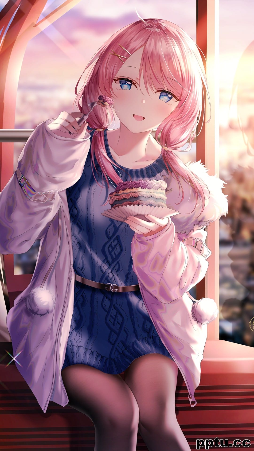 精选动漫美女手机壁纸