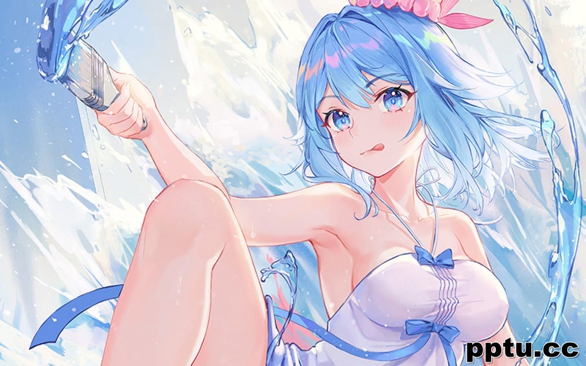 唯美迷人动漫美女壁纸-皮皮兔动漫