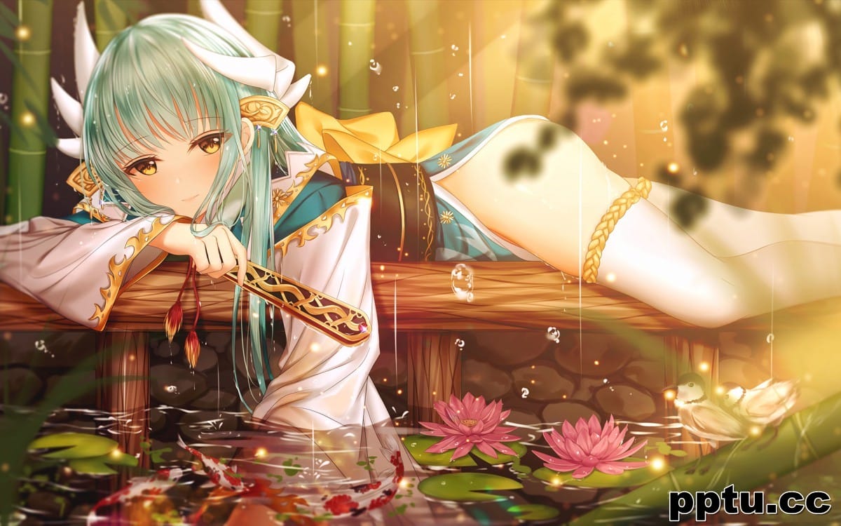 唯美迷人动漫美女壁纸