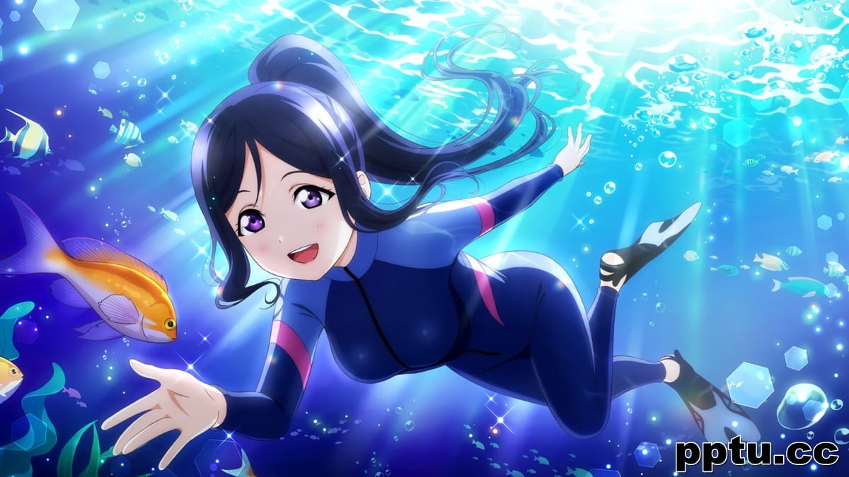 甜美动漫少女图片