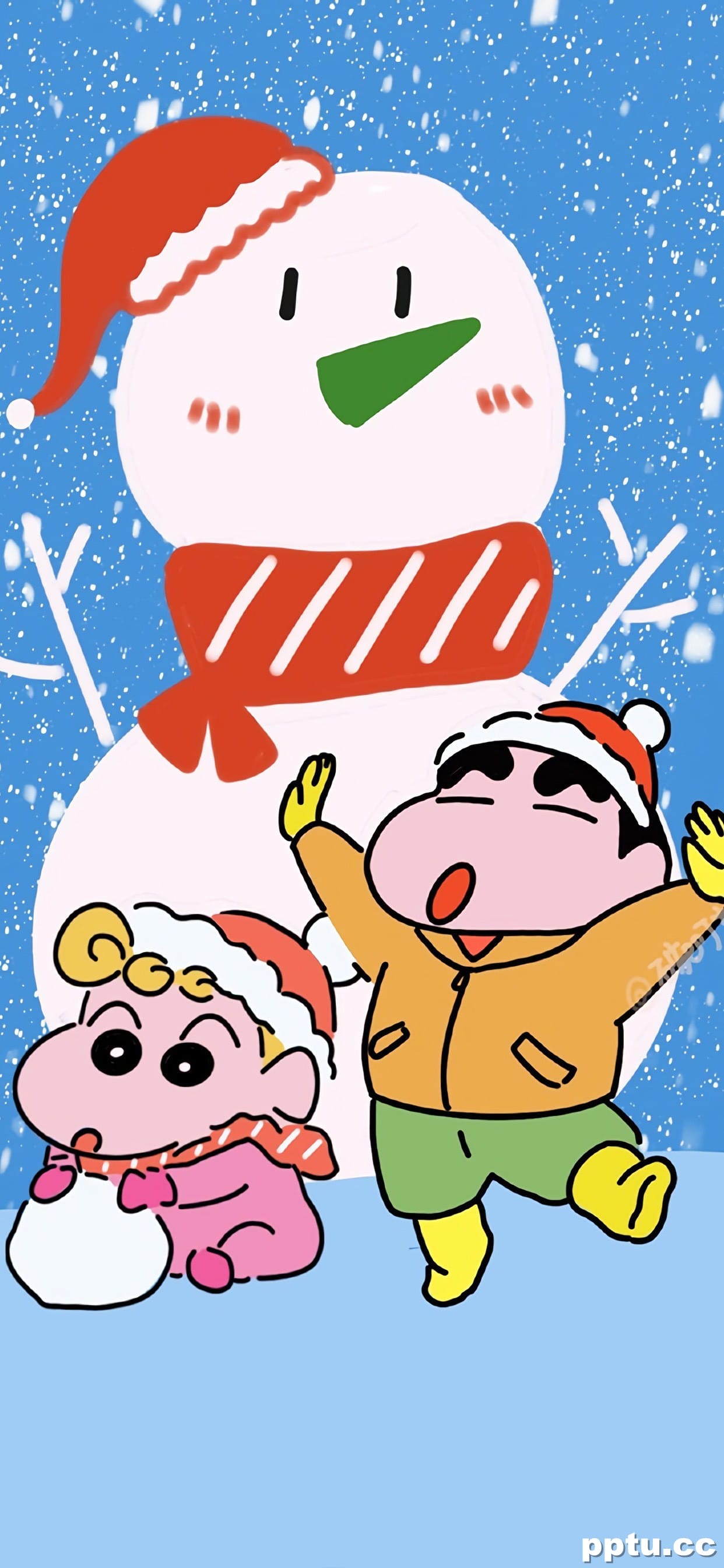 蜡笔小新可爱高清手机壁纸