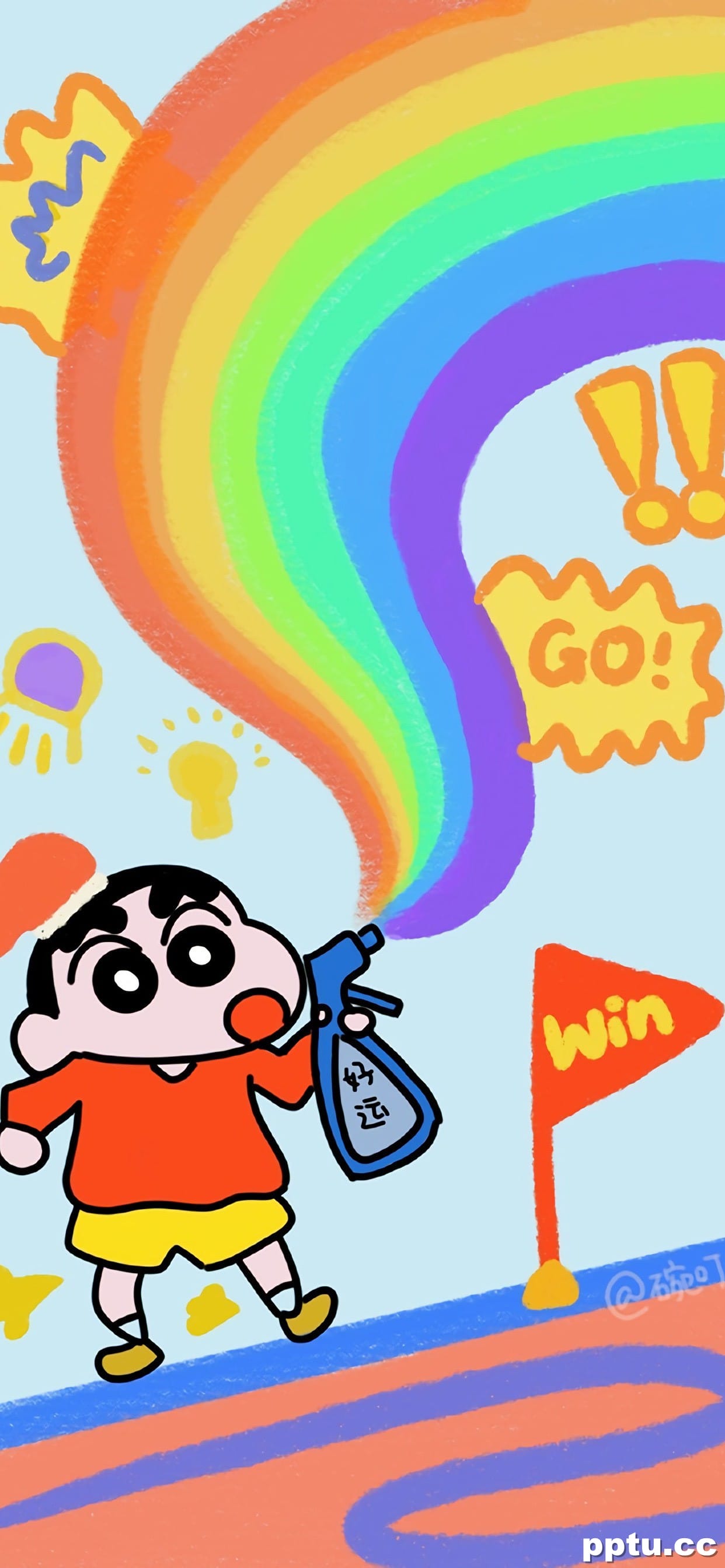 蜡笔小新可爱高清手机壁纸