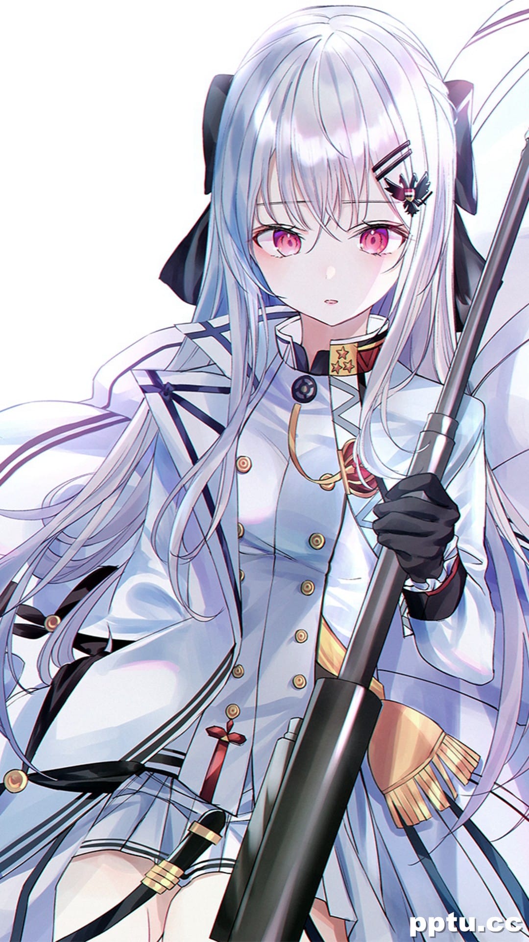 动漫美女精美插画手机壁纸