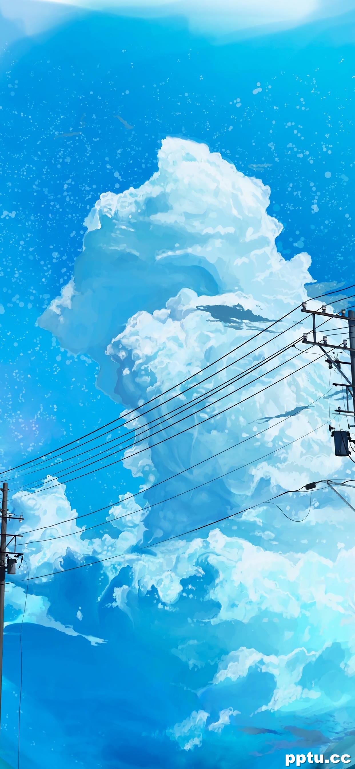 二次元卡通场景高清手机壁纸