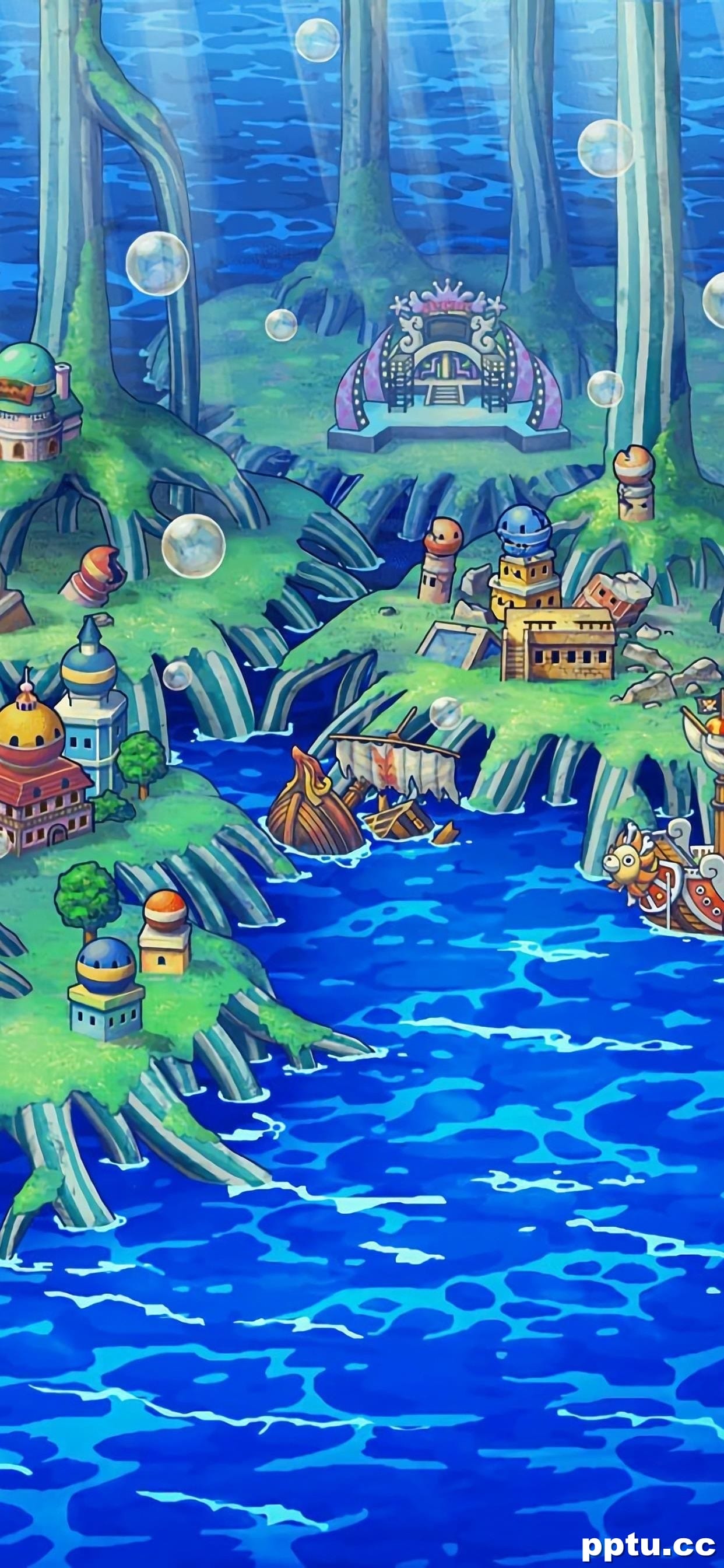 海贼王动漫场景高清手机壁纸