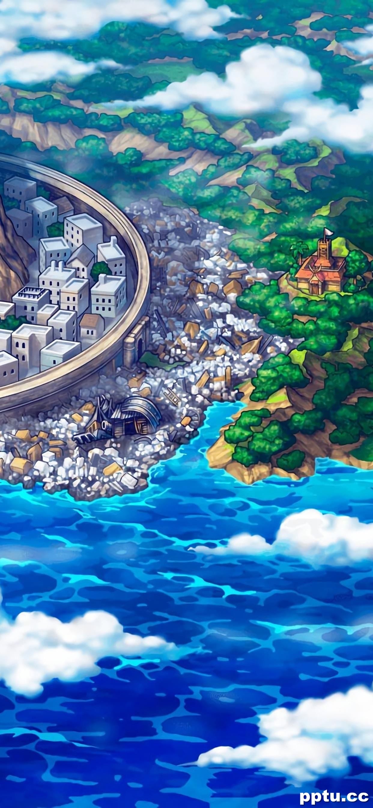 海贼王动漫场景高清手机壁纸