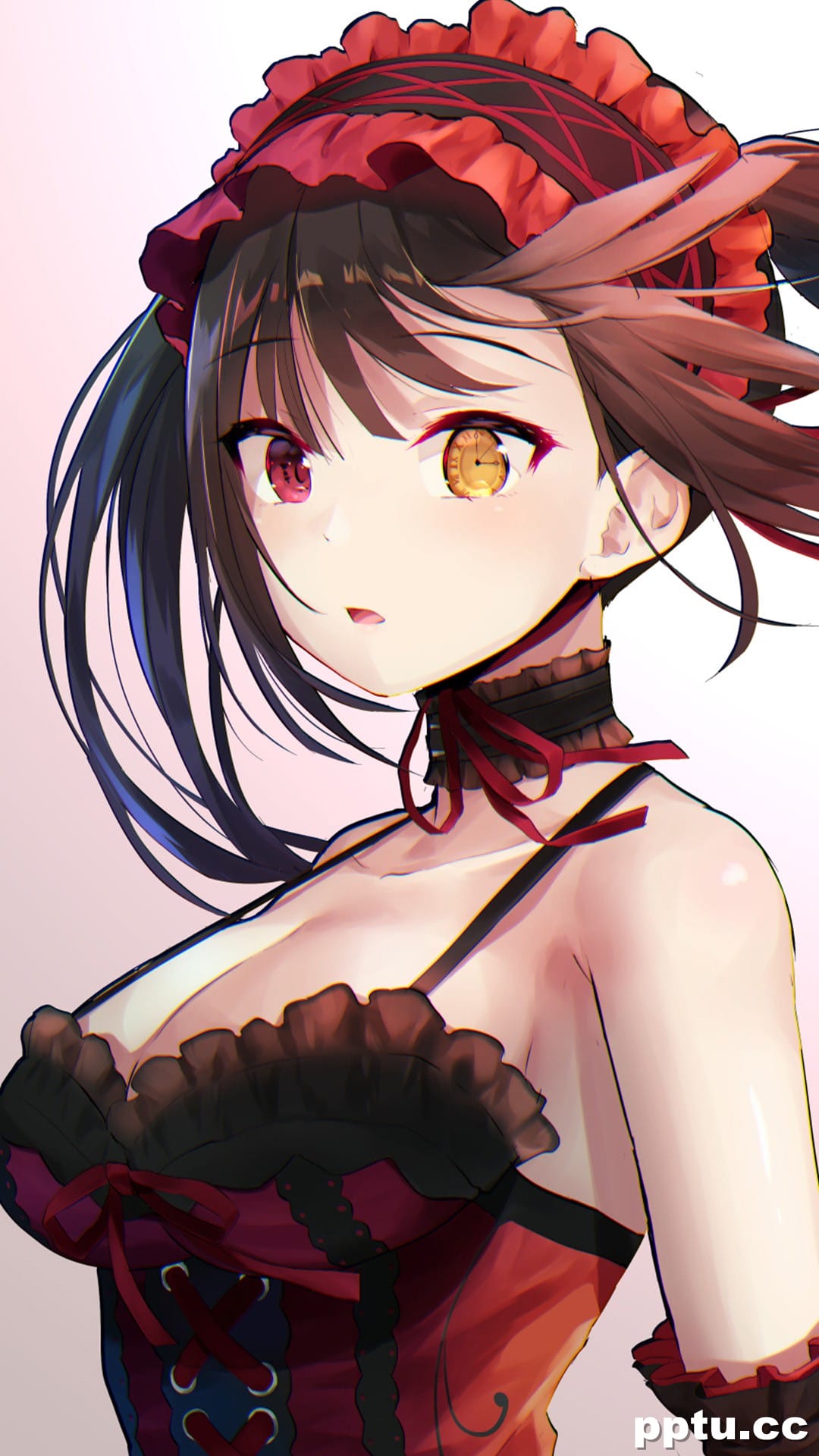 可爱原画少女手机壁纸图片-皮皮兔动漫