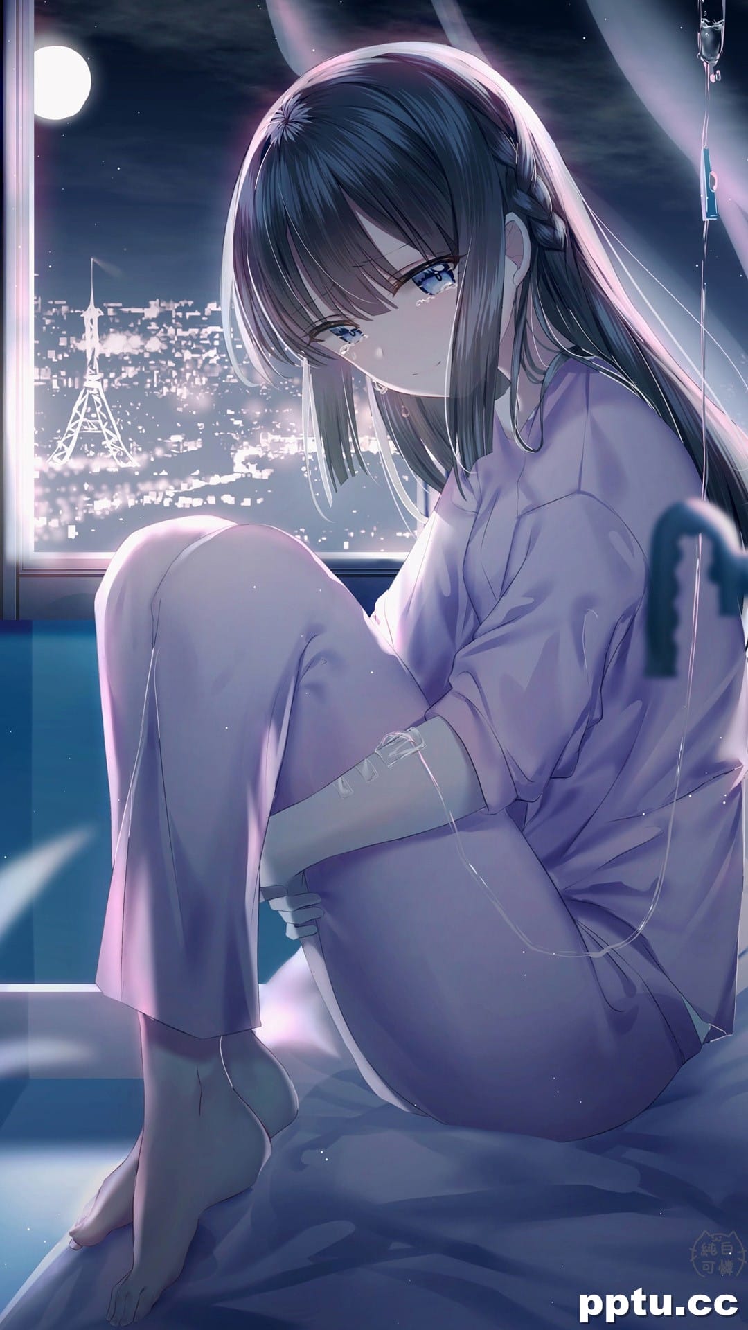 可爱原画少女手机壁纸图片