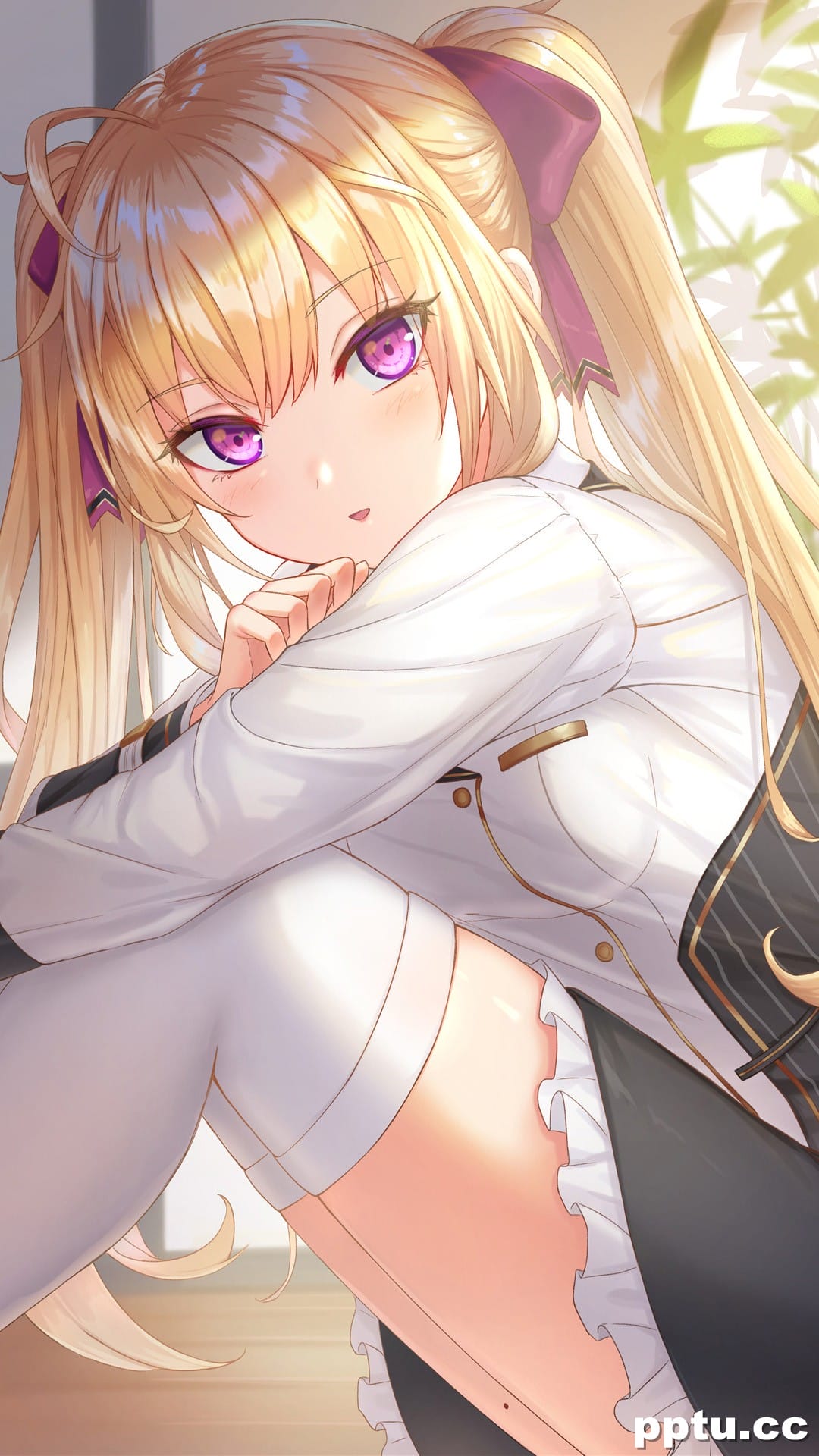 可爱原画少女手机壁纸图片