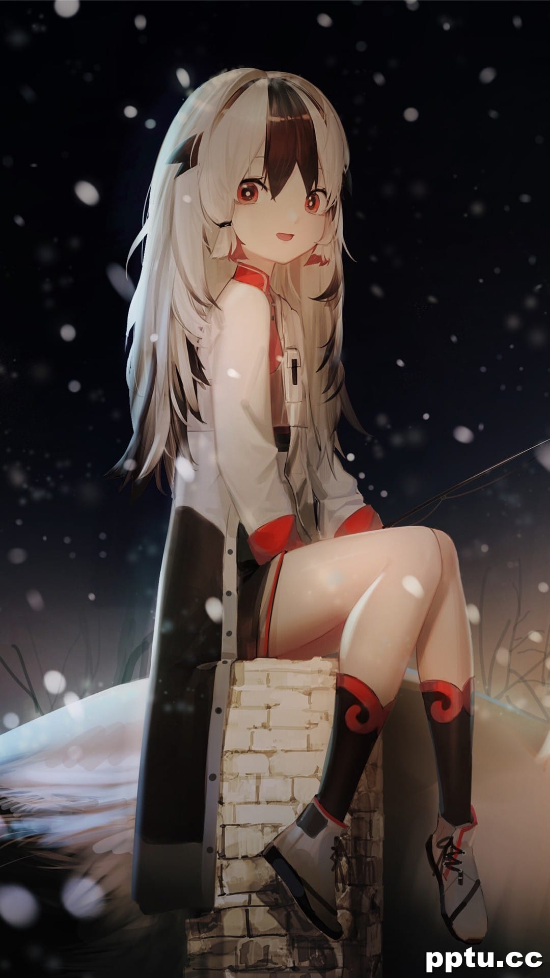 可爱原画少女手机壁纸图片