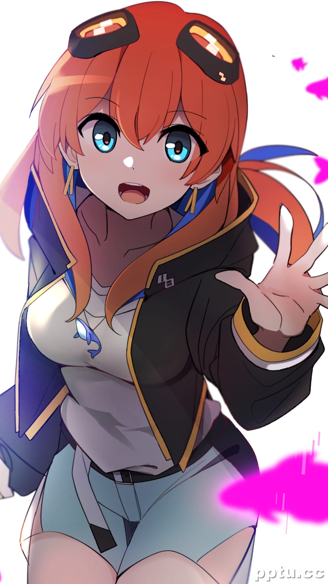 可爱原画少女手机壁纸图片