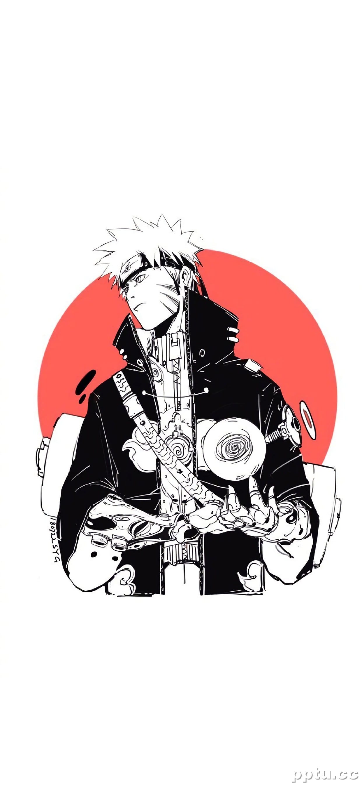 火影忍者手绘插画高清手机壁纸