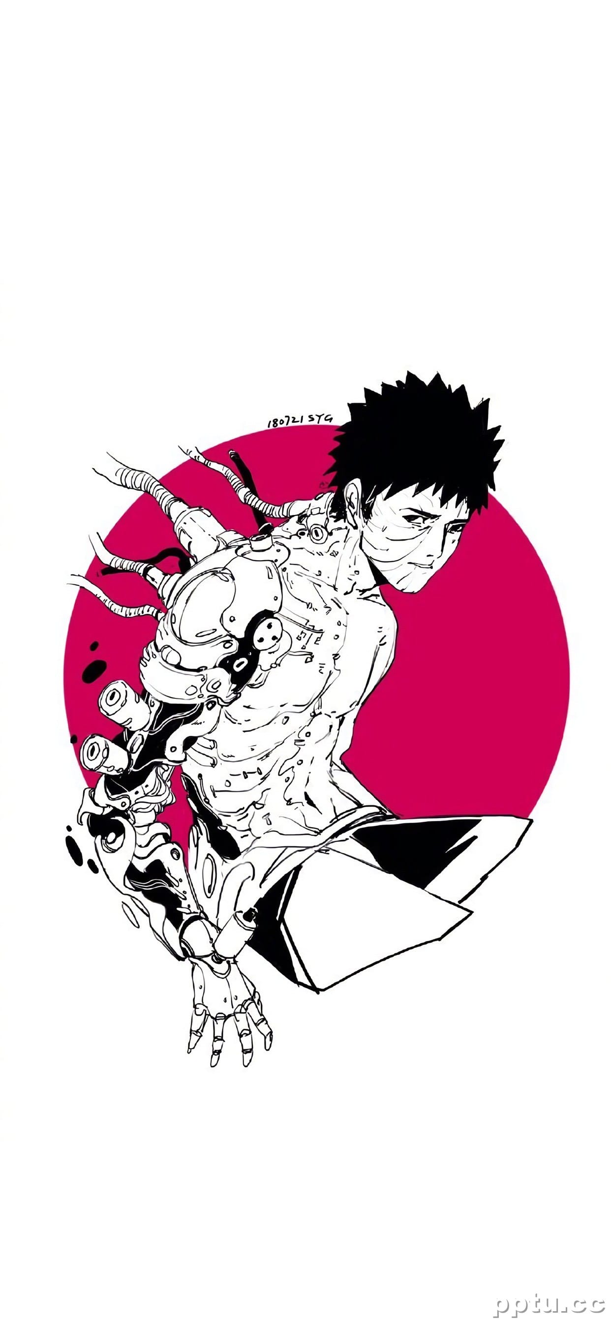 火影忍者手绘插画高清手机壁纸