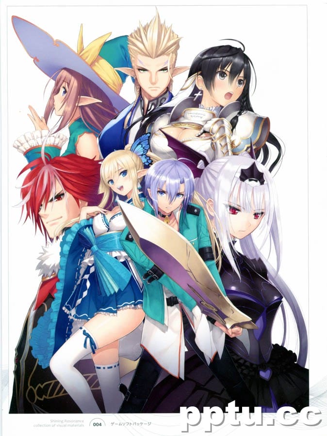 巨乳美少女动漫大姐姐性感火辣人物设定集