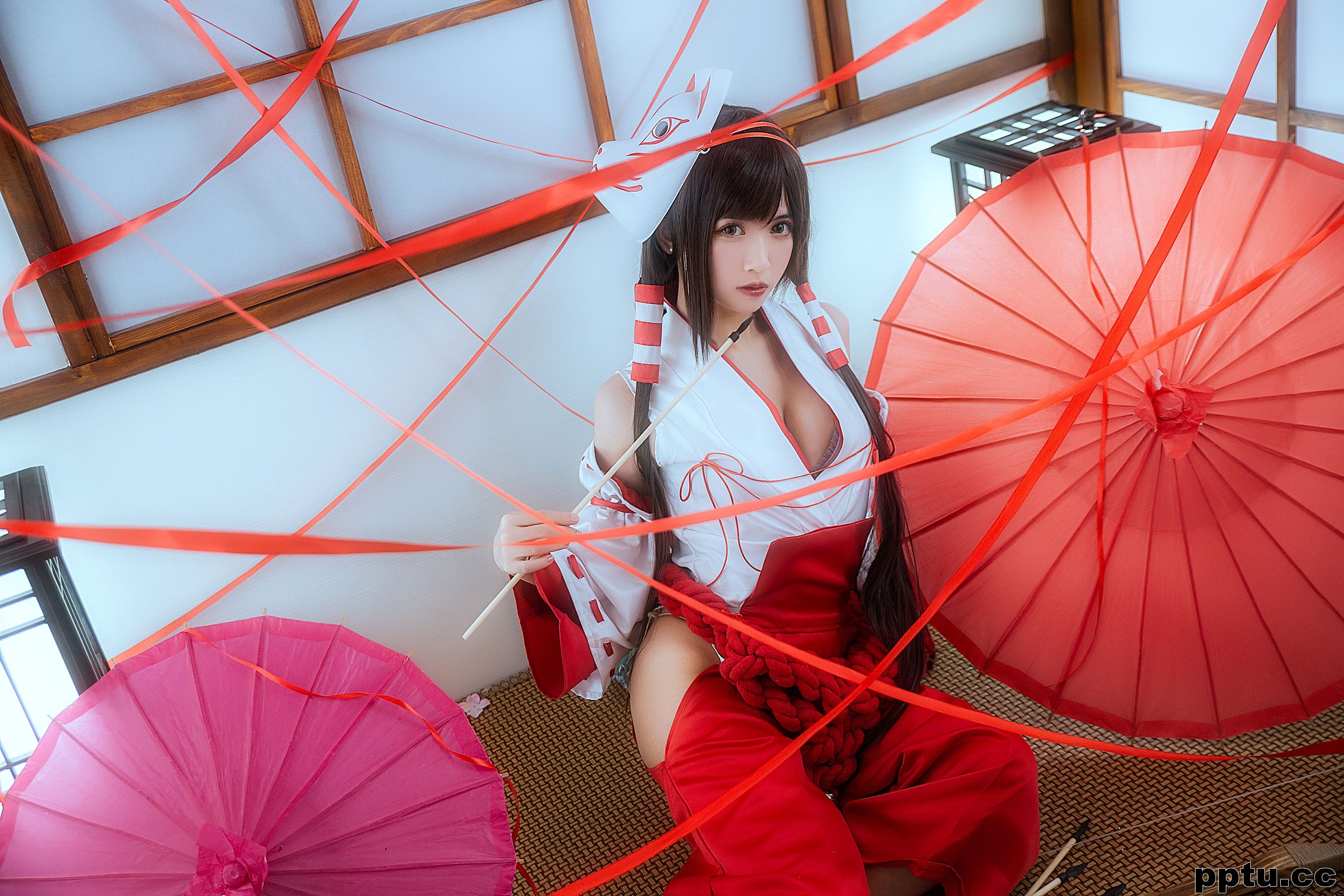 COSER鳗鱼霏儿 《巫女》 [COSPLAY福利] 写真集
