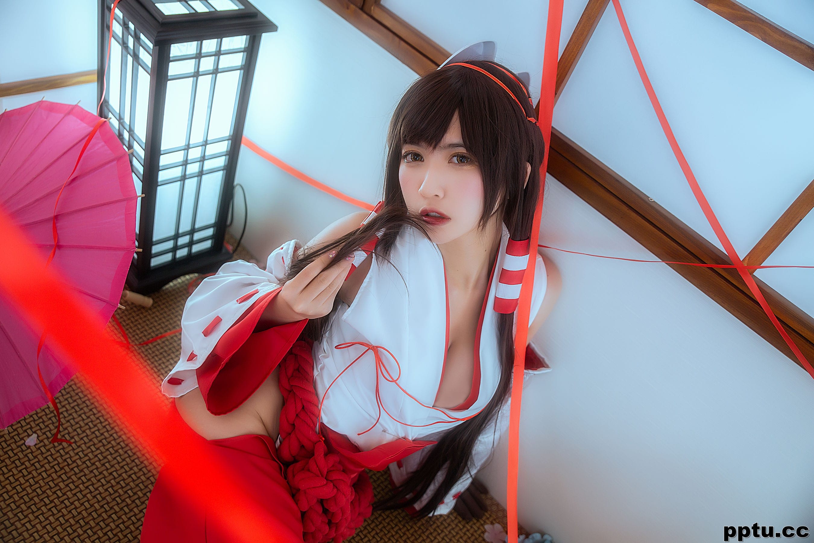 COSER鳗鱼霏儿 《巫女》 [COSPLAY福利] 写真集
