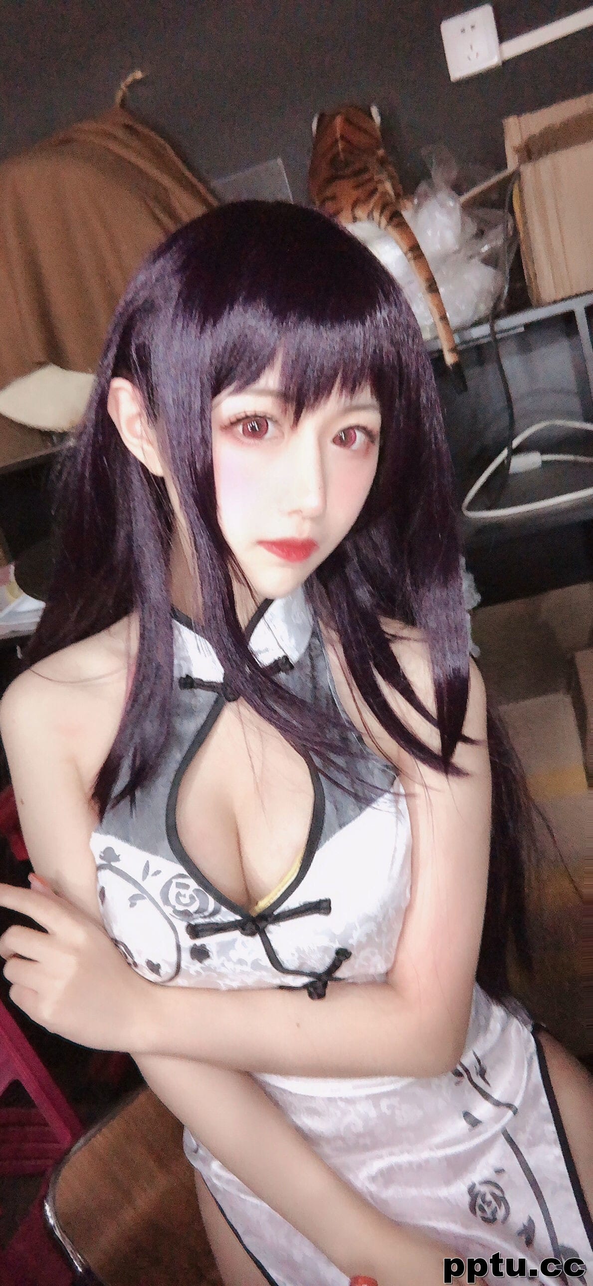 Shika小鹿鹿《学姐旗袍》 [萝莉COS] 写真集