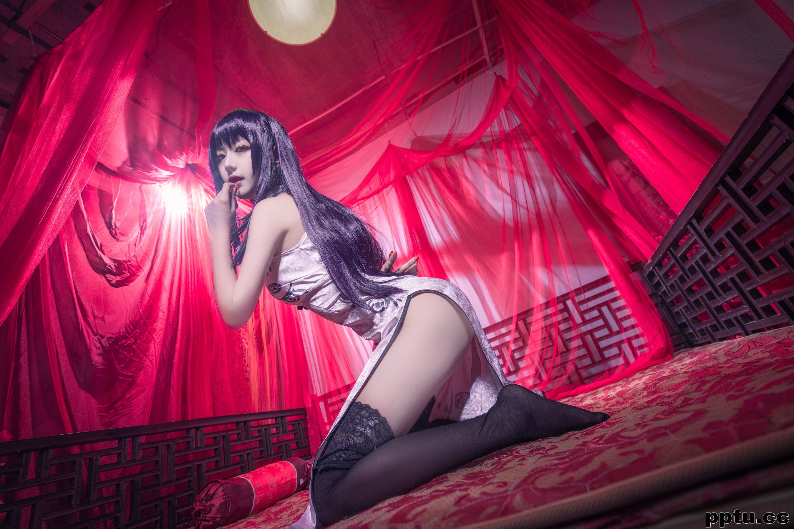 Shika小鹿鹿《学姐旗袍》 [萝莉COS] 写真集