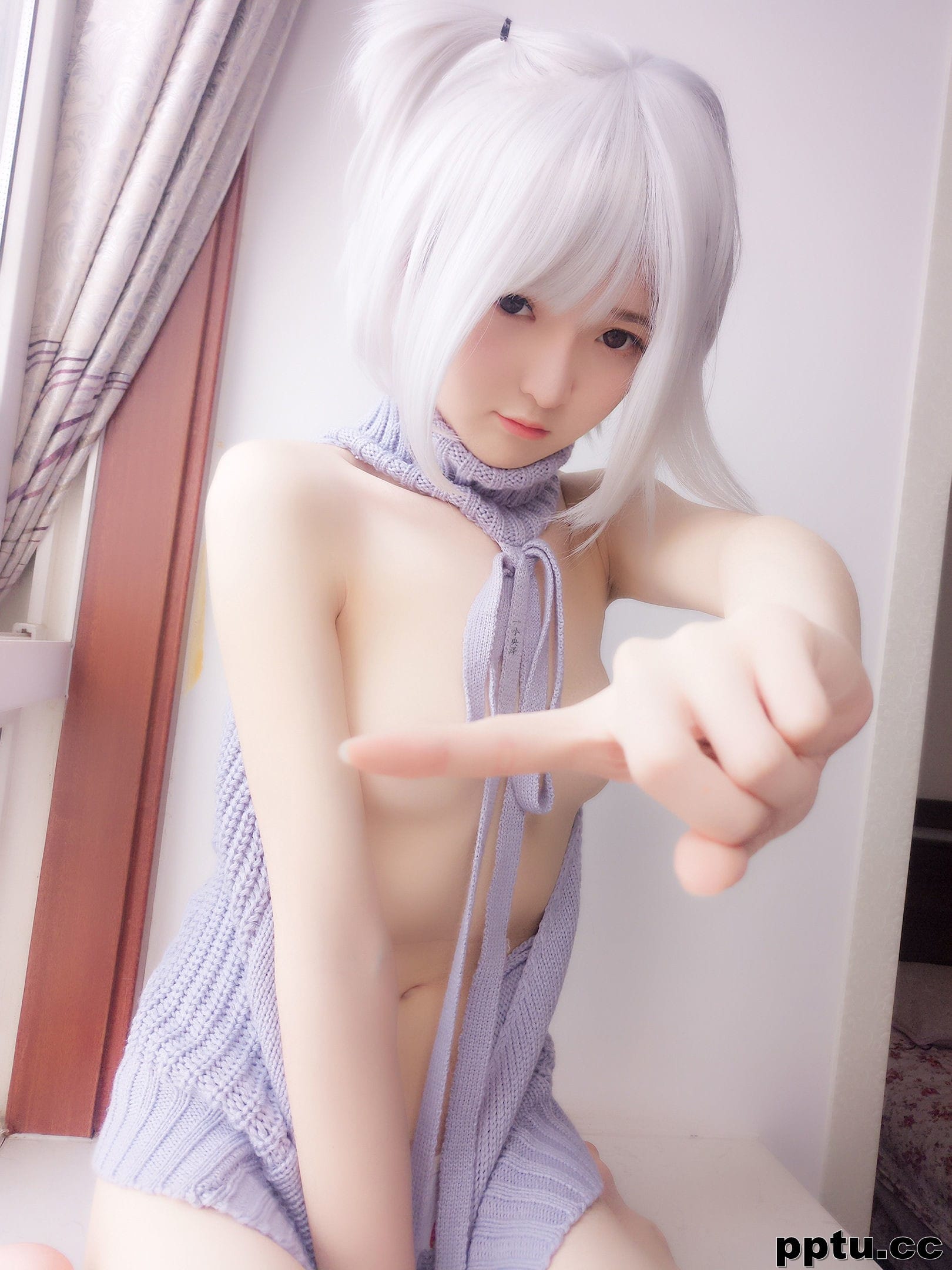 一小央泽《毛衣》 [萝莉COS] 写真集-皮皮兔动漫