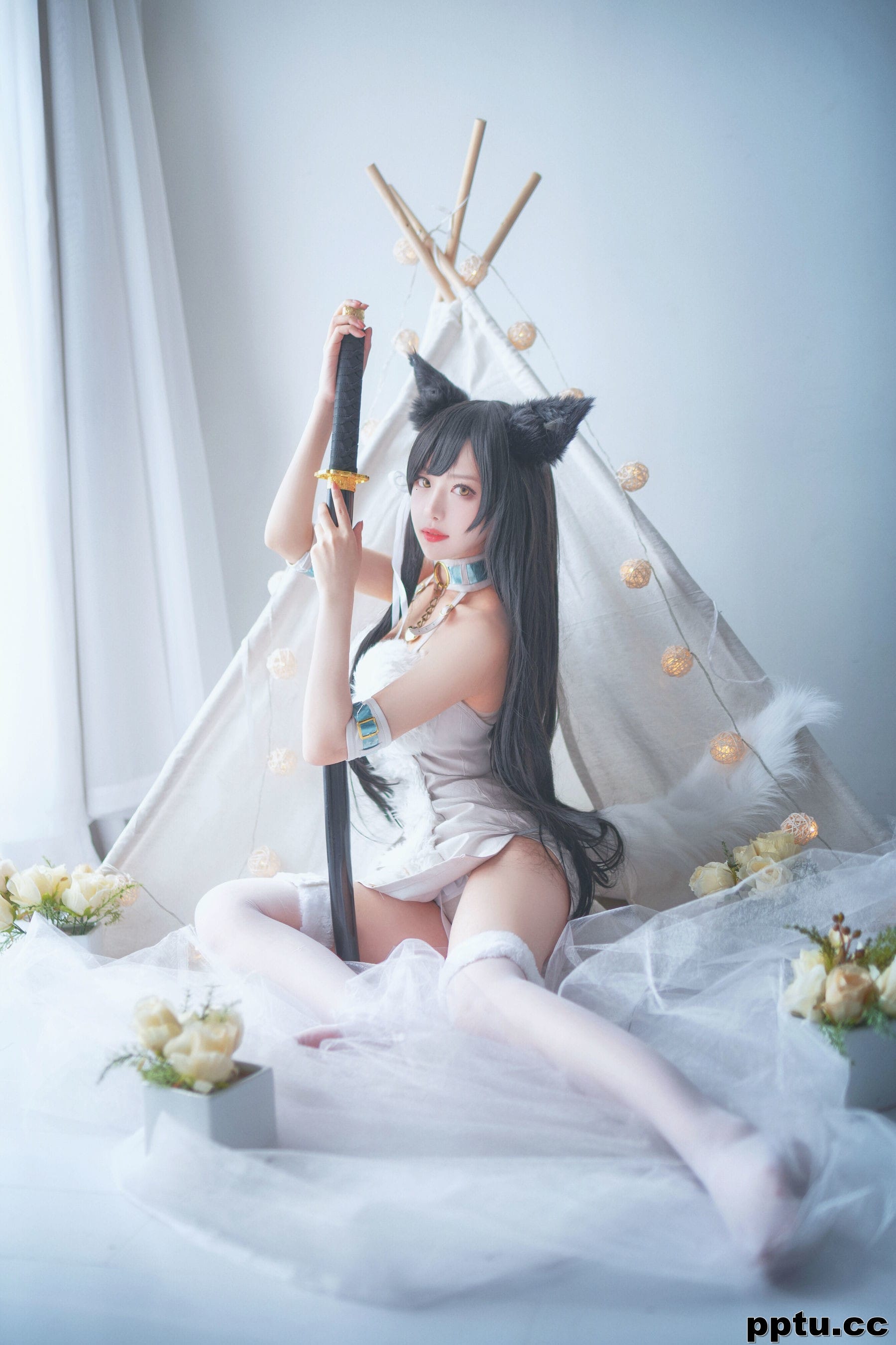 Shika小鹿鹿《爱宕 同人福利》 [萝莉COS] 写真集-皮皮兔动漫